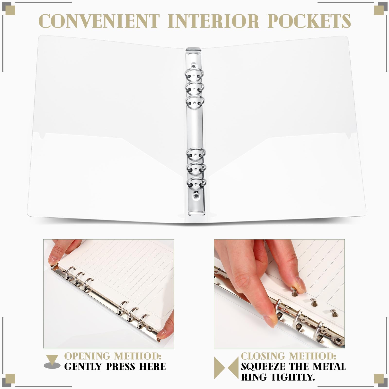 175-Page Capacity Ringed Binde - Ring Binder Box recension och pris