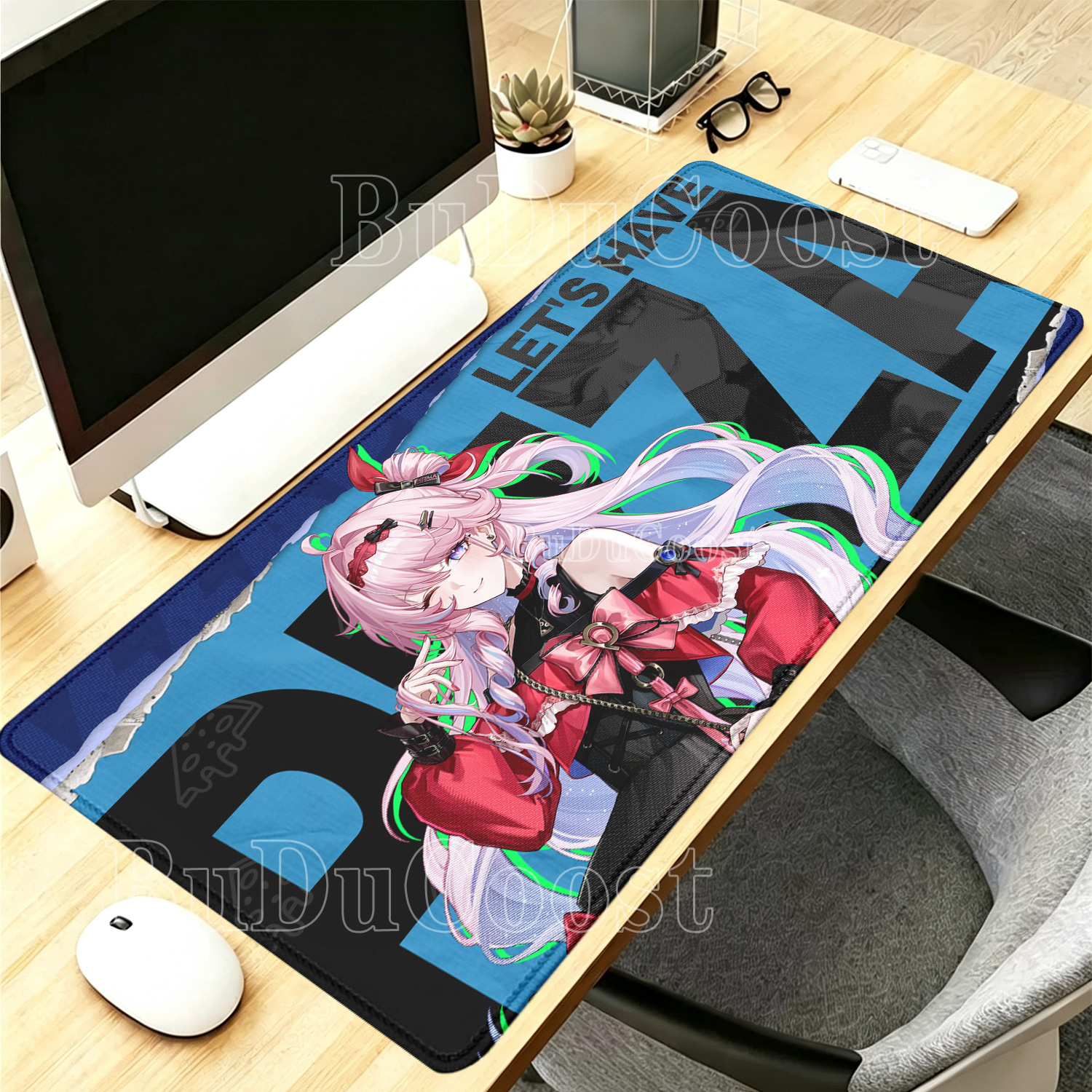 Kawaii Anime Girl Denia Wuther - Desk Setup Anime recension och pris
