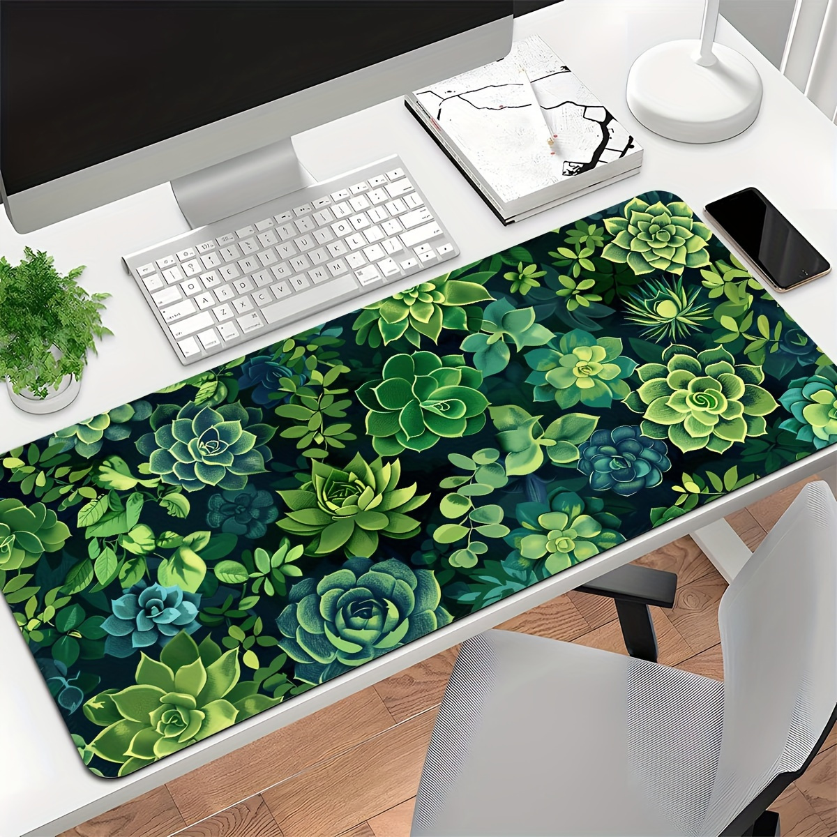 Succulent Green Plants Extende - Desk Setup With Plants recension och pris