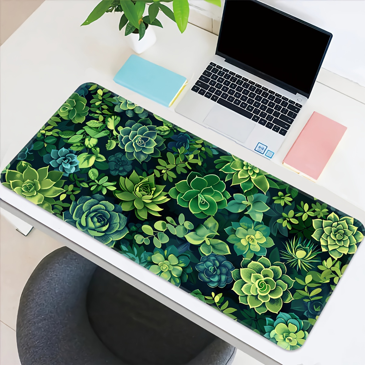 Succulent Green Plants Extende - Desk Setup With Plants recension och pris