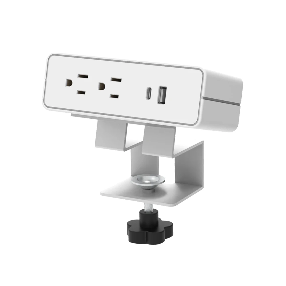 OMNI Desk Clamp Ac Power & Usb - Desk Setup Dual Monitor recension och pris