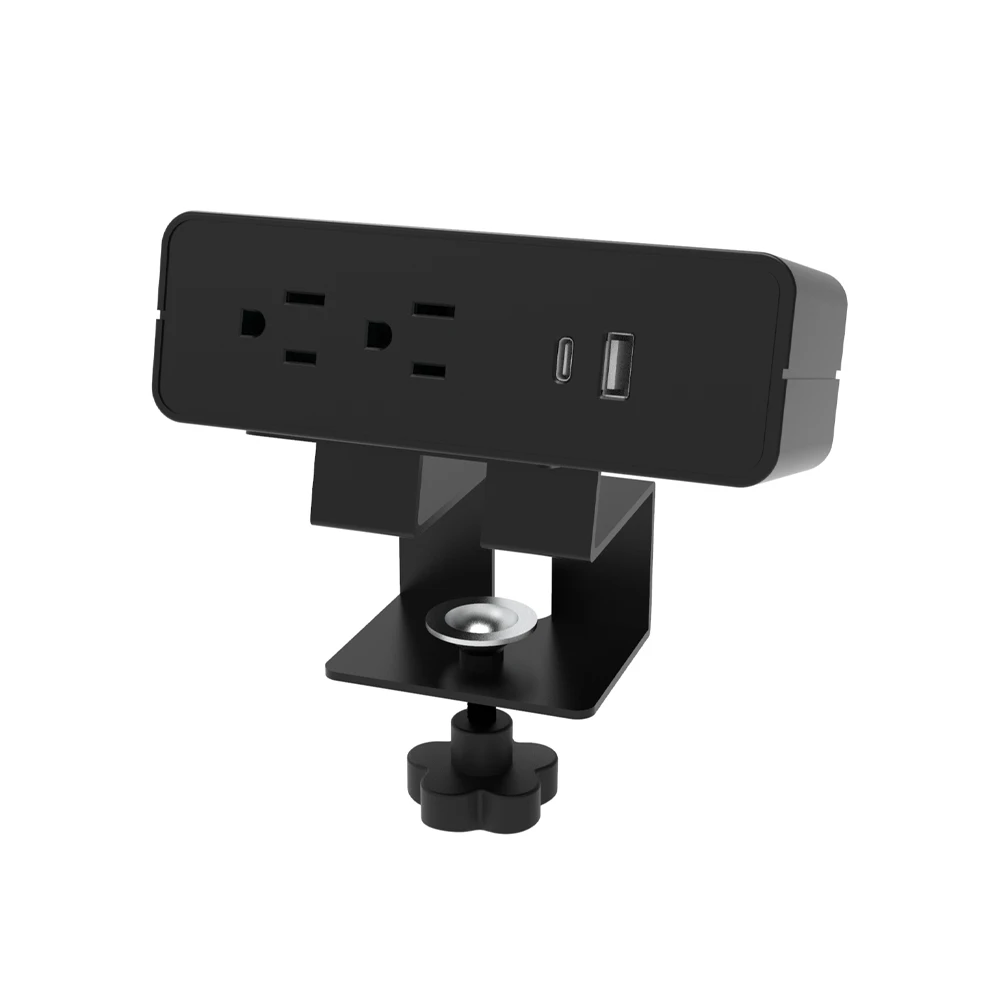 OMNI Desk Clamp Ac Power & Usb - Desk Setup Dual Monitor recension och pris