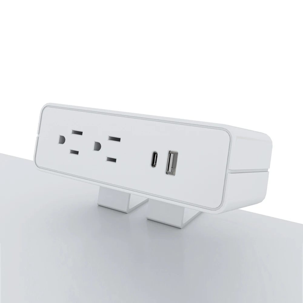 OMNI Desk Clamp Ac Power & Usb - Desk Setup Dual Monitor recension och pris