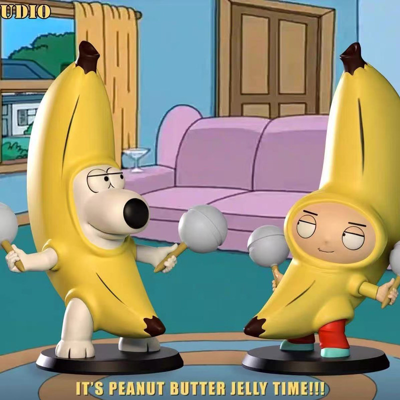 Family Guy Banana 13cm Action  - Desk Setup Editing recension och pris