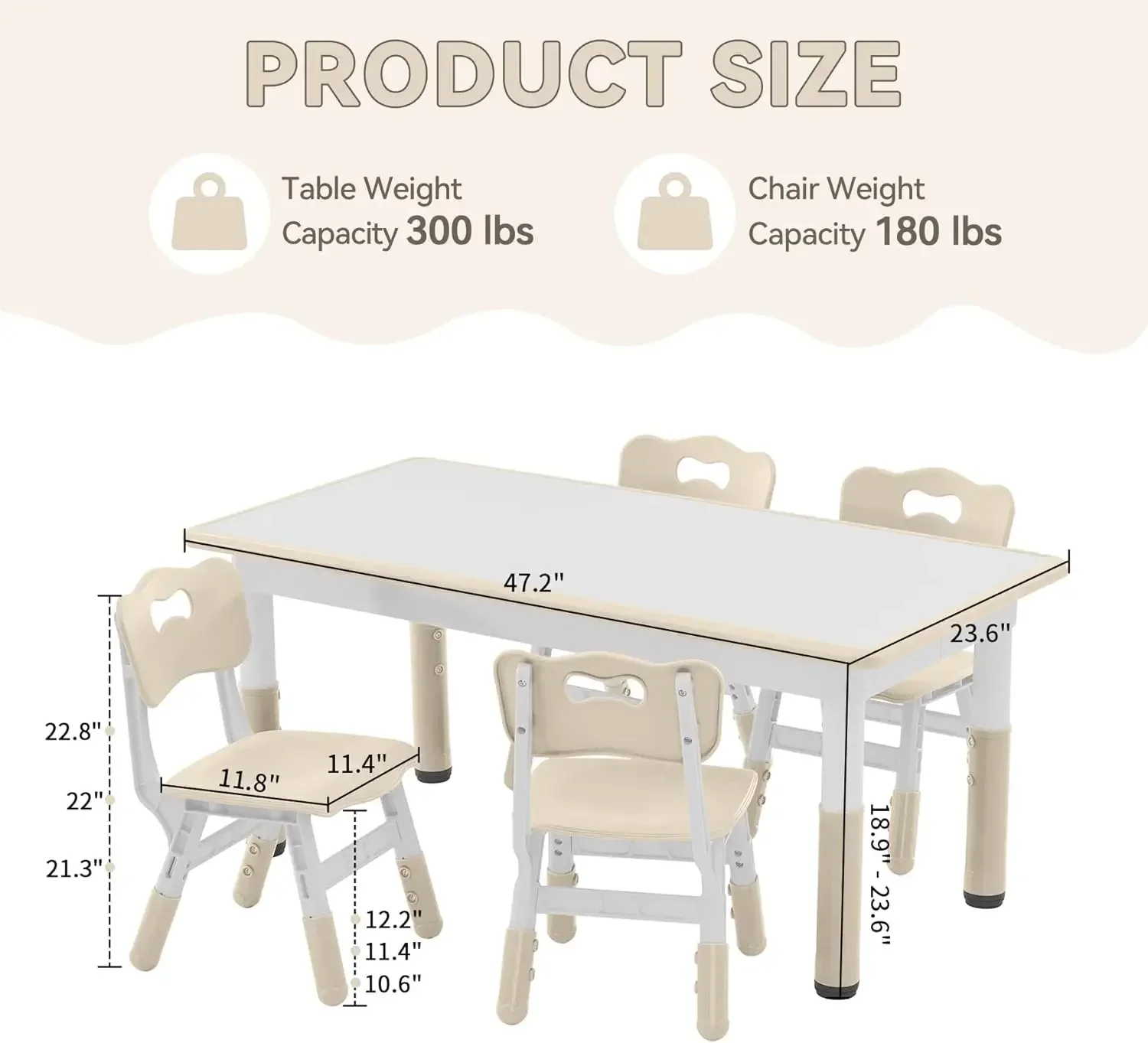 Kids Study Table and Chairs Se - Desk Setup Study recension och pris