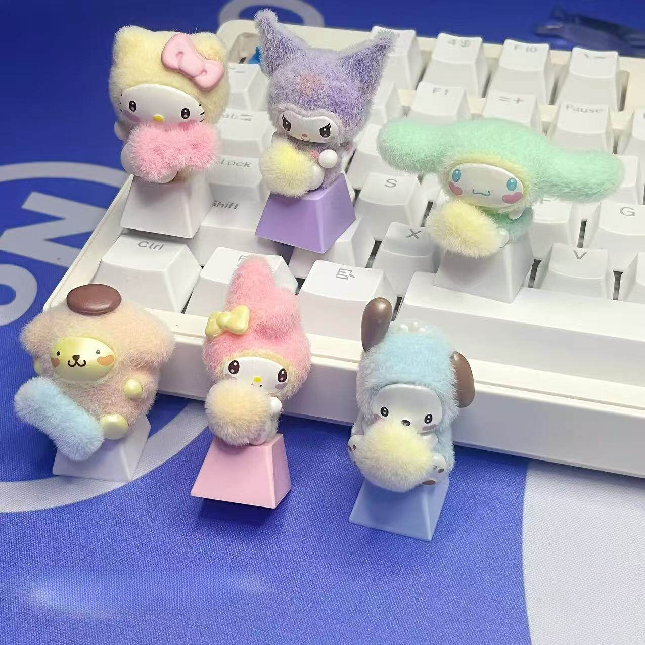 Kawaii Hello Kitty Kuromi Keyc - Desk Setup Editing recension och pris