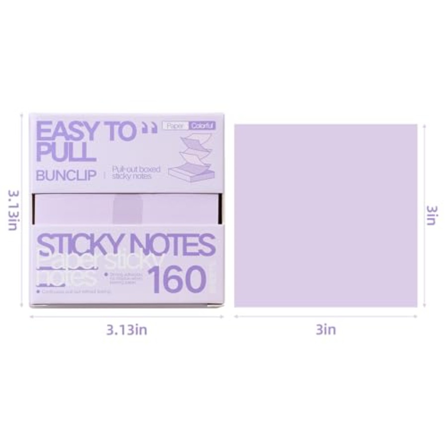 Pop-Up Sticky Notes Set for Or - Desk Setup Office recension och pris