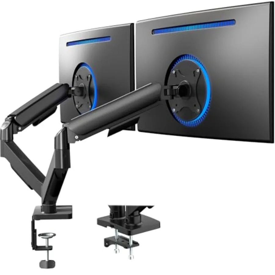 Dual Monitor Stand, Fully Adju - Desk Setup Dual Monitor recension och pris
