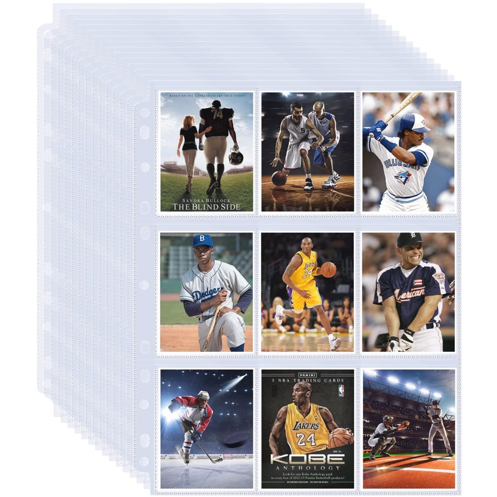 50 Sheets 9 Pocket Single Side - Ring Binder Box recension och pris