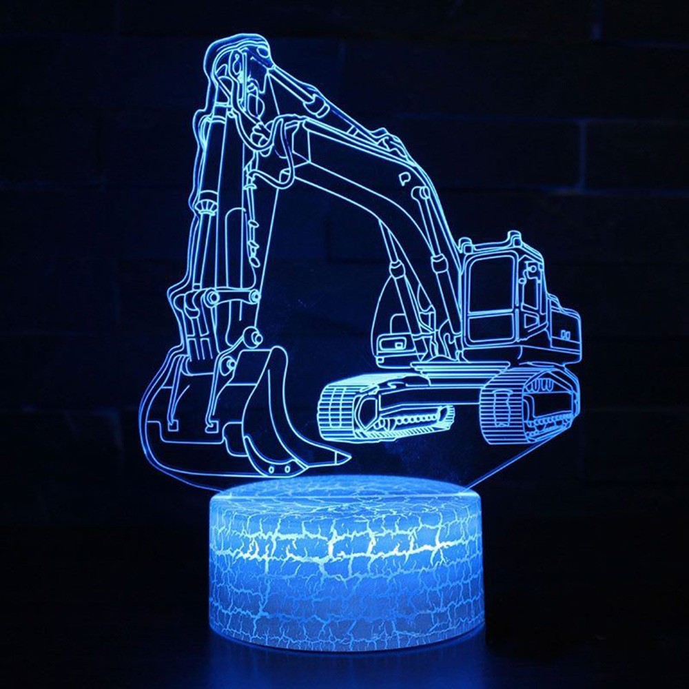 Construction Theme Excavator D - Desk Setup Diy recension och pris
