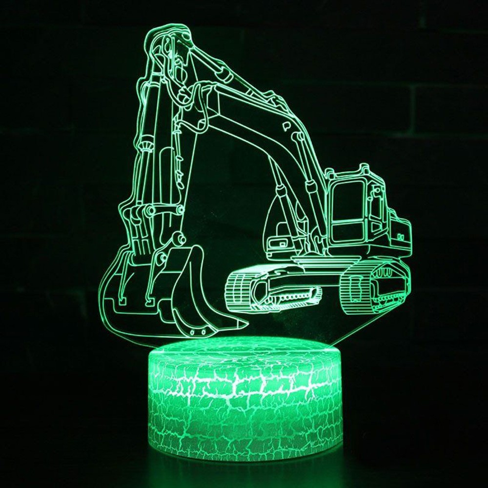 Construction Theme Excavator D - Desk Setup Diy recension och pris