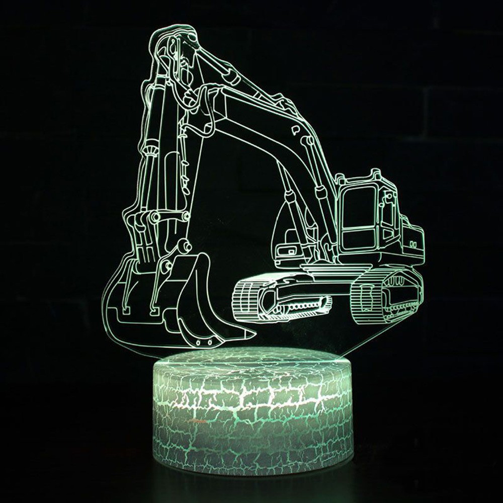 Construction Theme Excavator D - Desk Setup Diy recension och pris