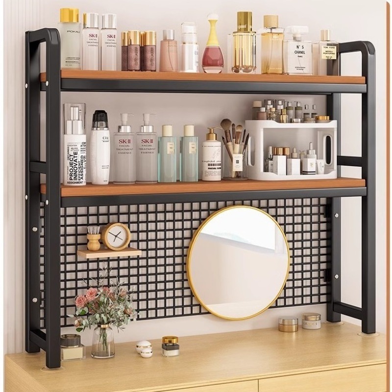 Grid Shelf Desktop Shelf Desk  - Desk Setup Study recension och pris