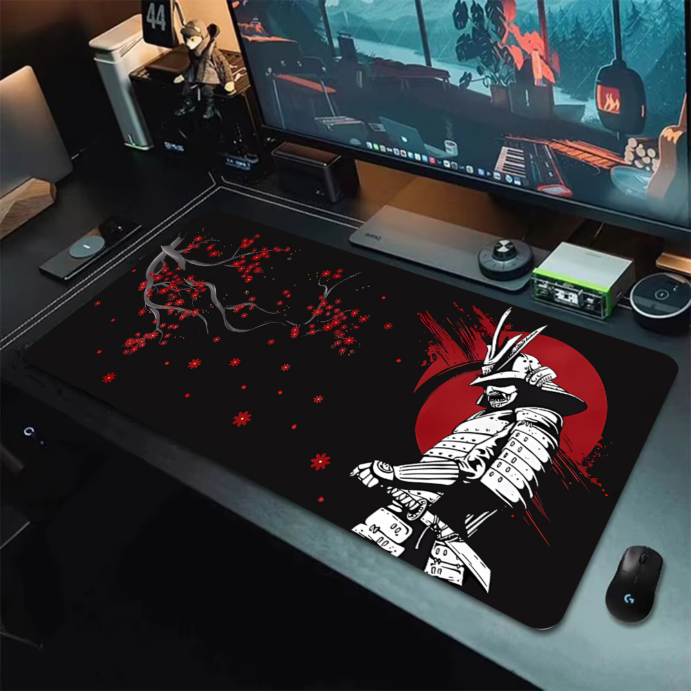 Mousepad Japanese Sakura Samur - Desk Setup For Office recension och pris