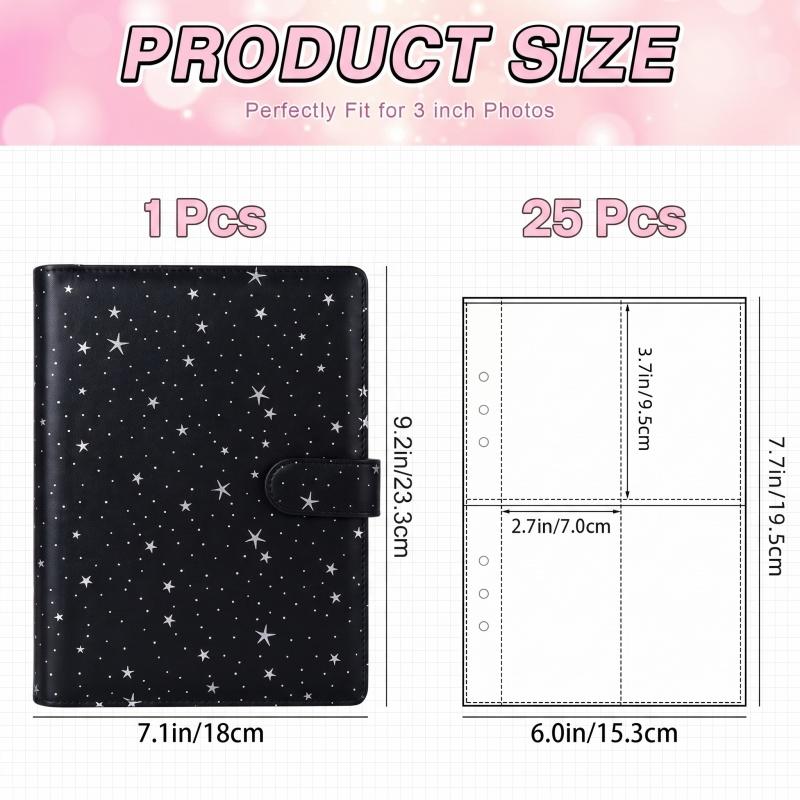 A5 6‑Ring Loose‑Leaf Photocard - Ring Binder Box recension och pris