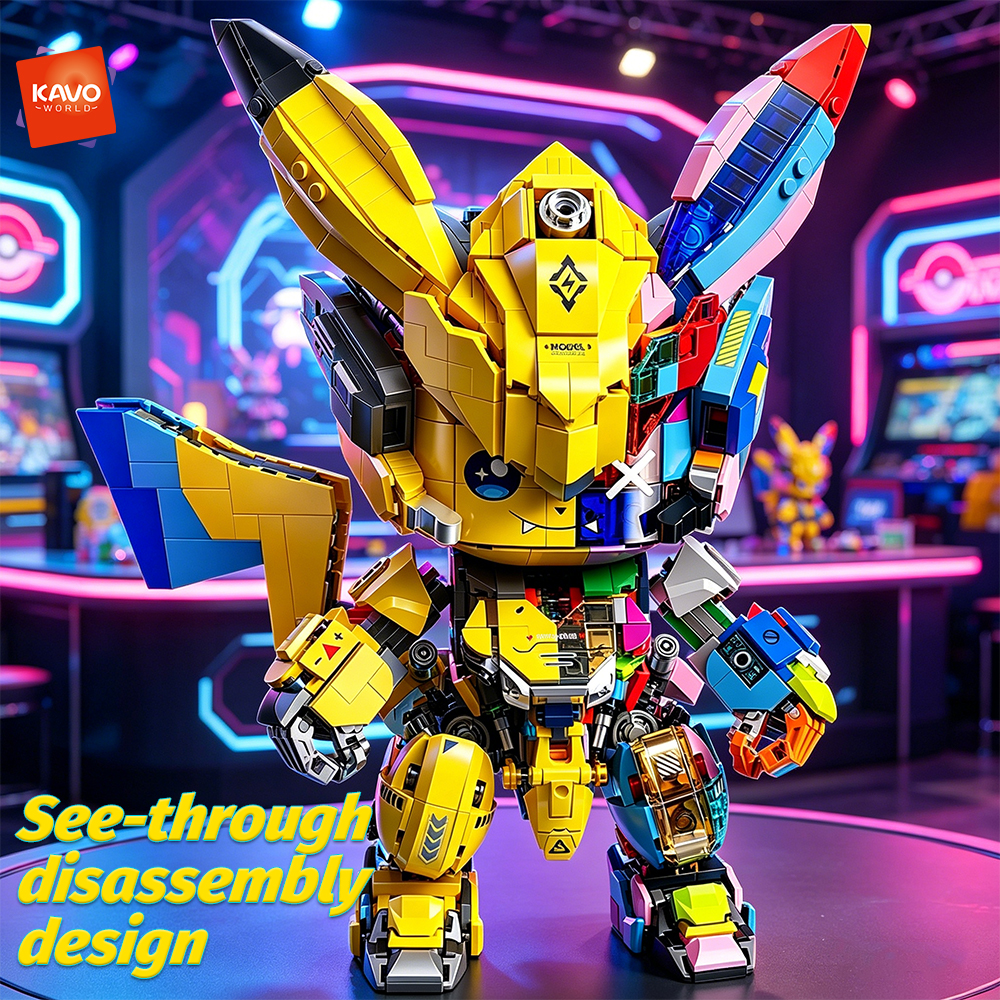 KAVOWORLD 1505 PCS DIY Mecha A - Desk Setup Diy recension och pris