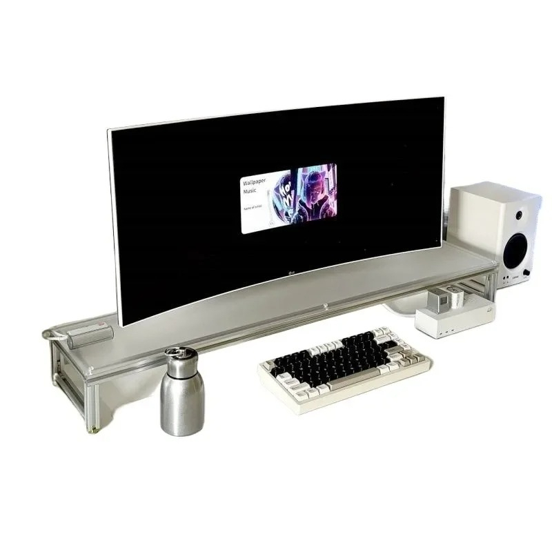 Aluminum Monitor Stand Acrylic - Desk Setup Diy recension och pris