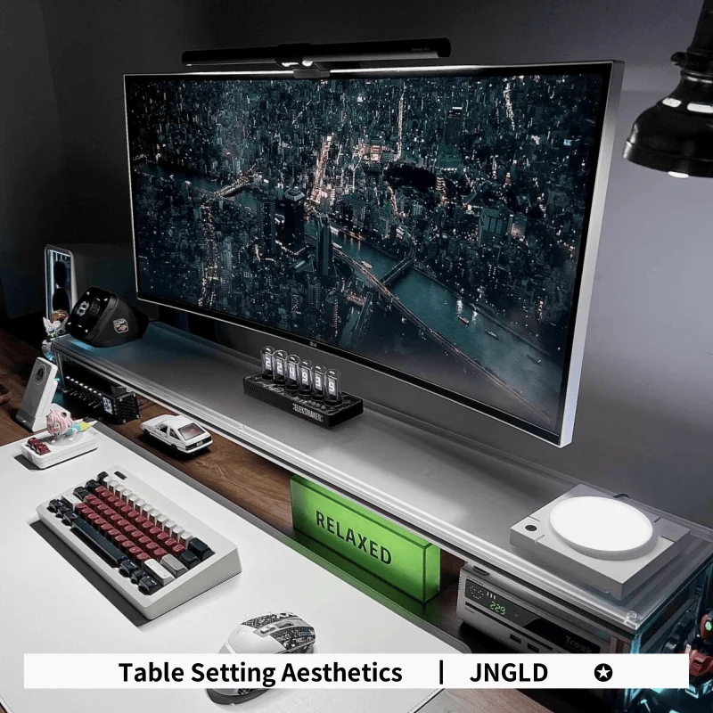 Aluminum Monitor Stand Acrylic - Desk Setup Diy recension och pris