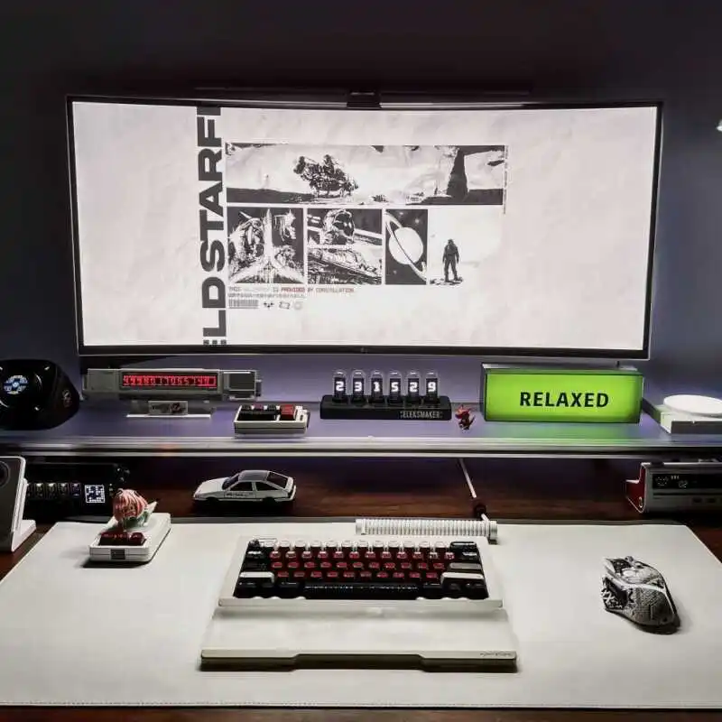 Aluminum Monitor Stand Acrylic - Desk Setup Diy recension och pris