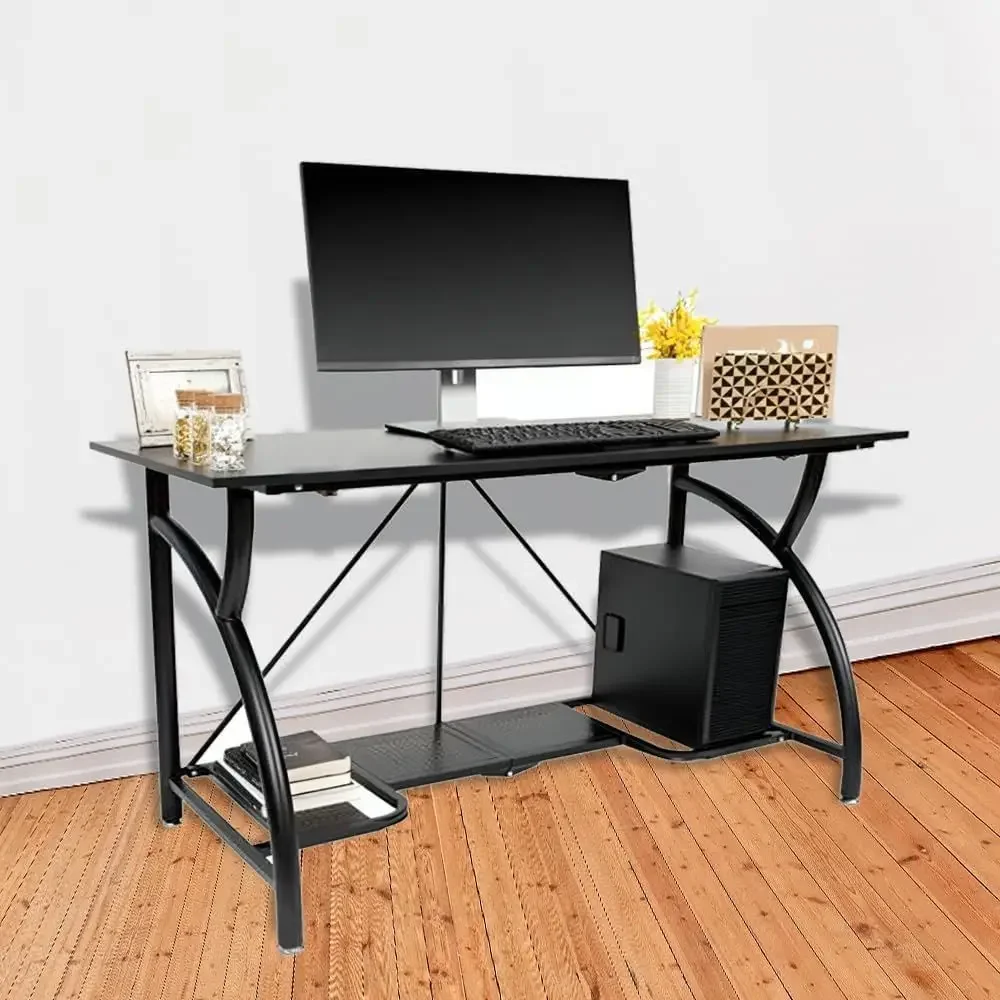 Space-Saving Foldable Desk for - Desk Setup With Laptop And Monitor recension och pris