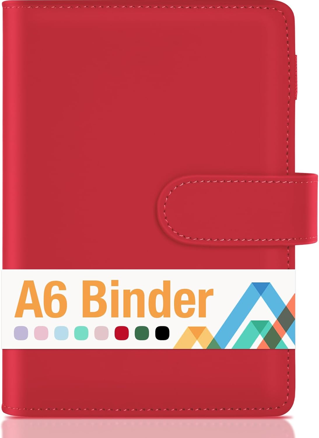 A6 PU Leather 6 Ring Refillabl - Ring Binder Box recension och pris