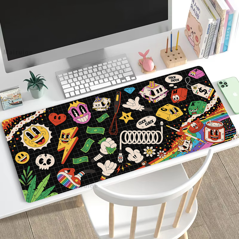 Graffiti Mausepad Office Rug D - Desk Setup Diy recension och pris