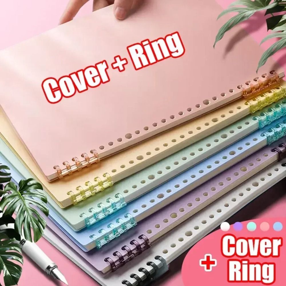 4Pcs PP Loose-leaf Book Cover  - Ring Binder Box recension och pris