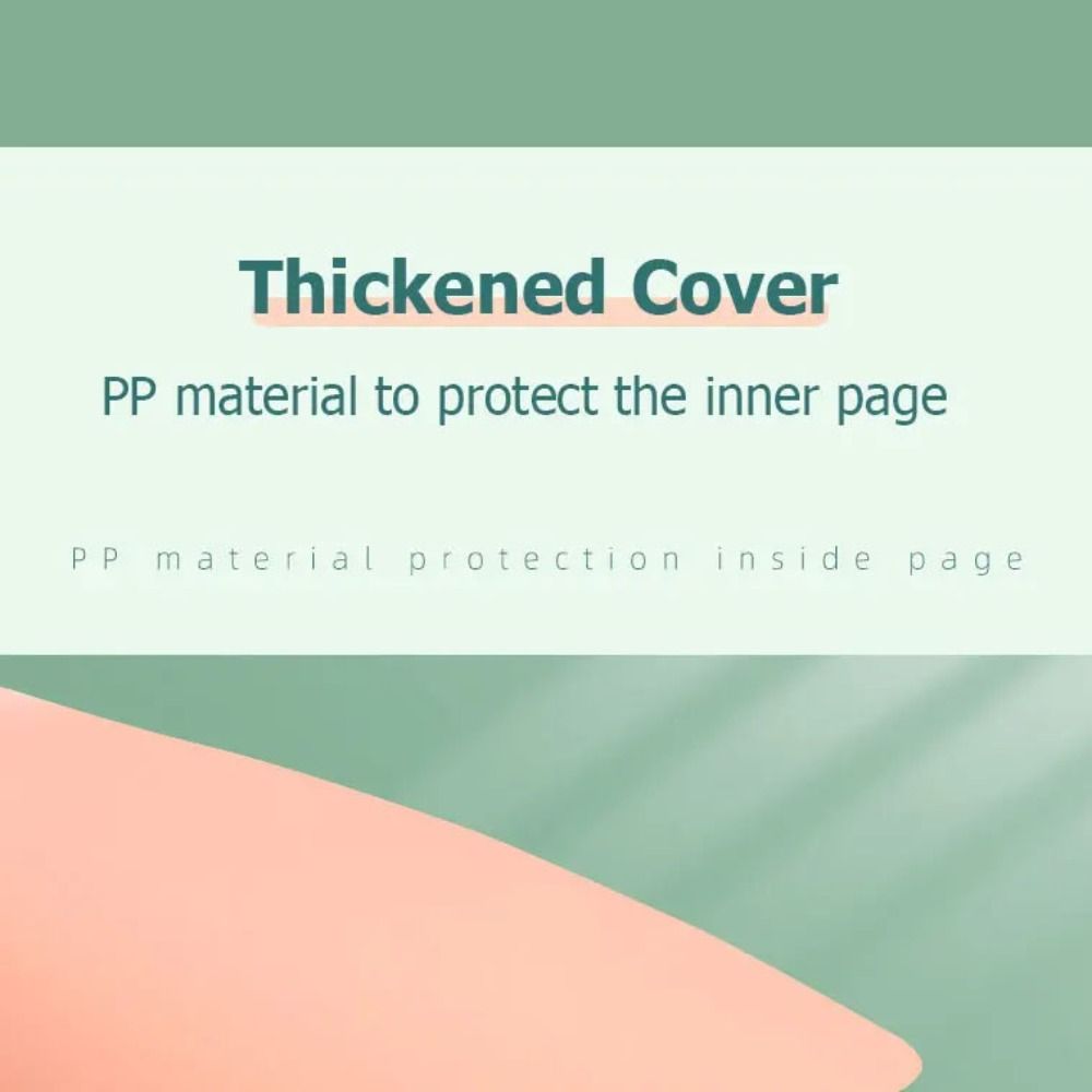 4Pcs PP Loose-leaf Book Cover  - Ring Binder Box recension och pris