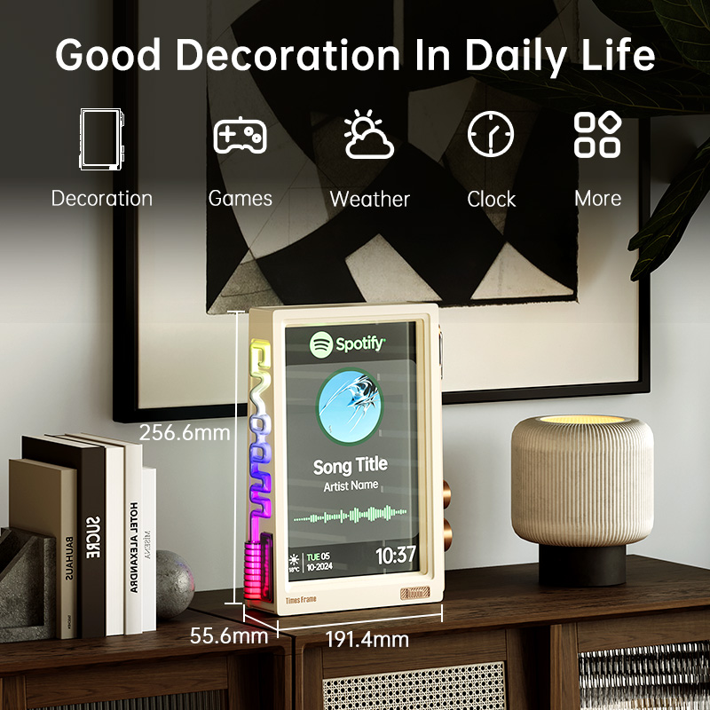 Divoom Times Frame 10.1″ Smart - Desk Setup Diy recension och pris