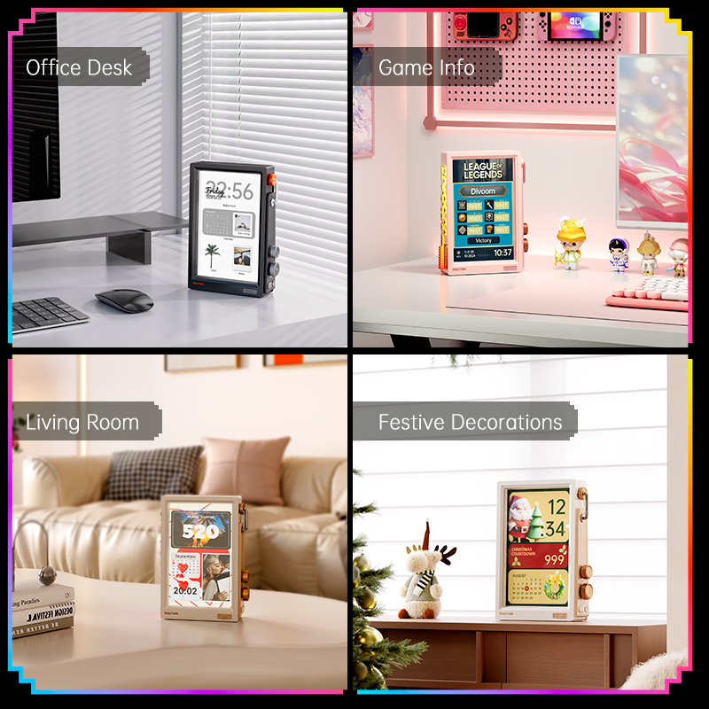 Divoom Times Frame 10.1″ Smart - Desk Setup Diy recension och pris