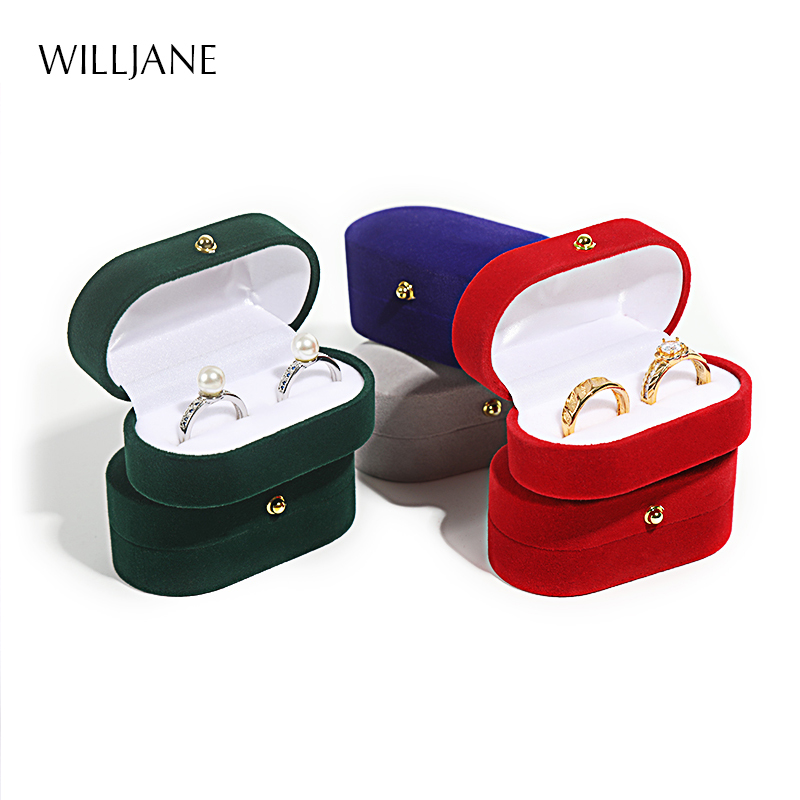 Wedding Ring Packaging Box Ear - Ring Binder Box recension och pris