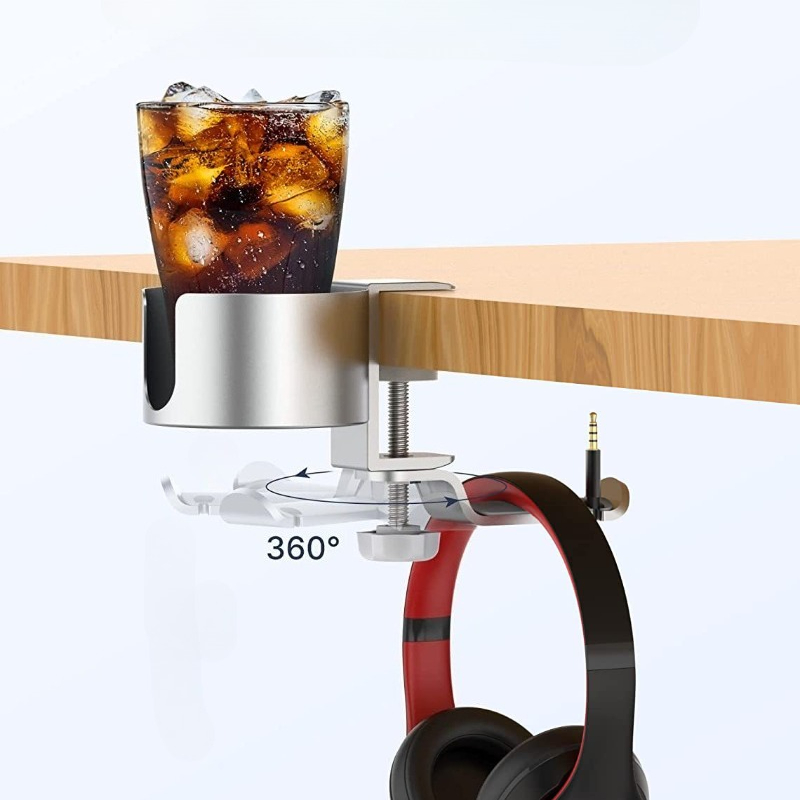 360° Rotating Desk Headphone H - Desk Setup Office recension och pris
