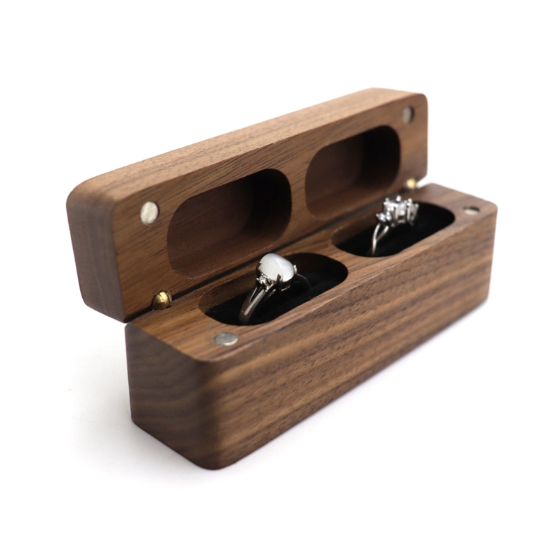 ZB91 Fashion Wood Ring Box for - Ring Binder Box recension och pris