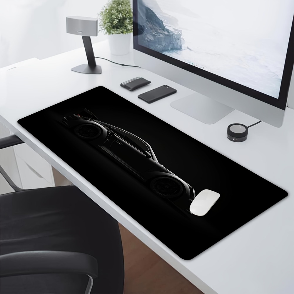 Sanded Black Gaming Mouse Pad  - Desk Setup Editing recension och pris