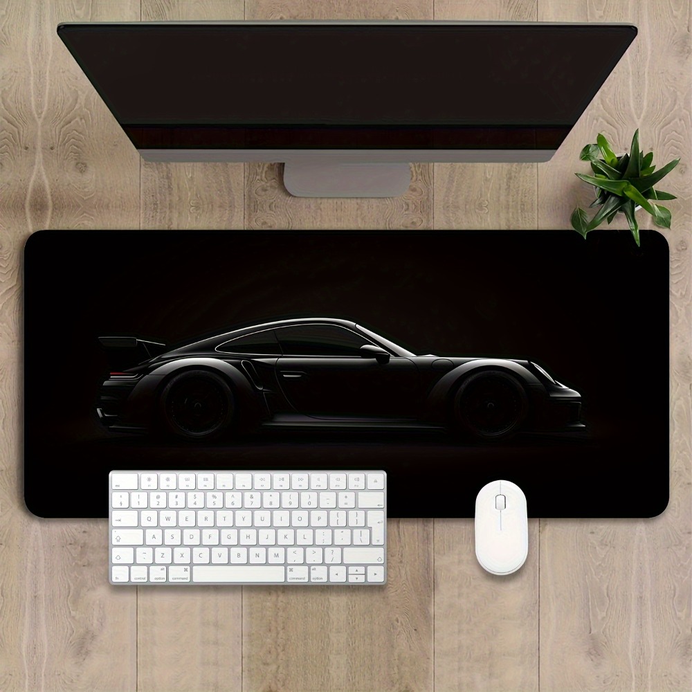 Sanded Black Gaming Mouse Pad  - Desk Setup Editing recension och pris