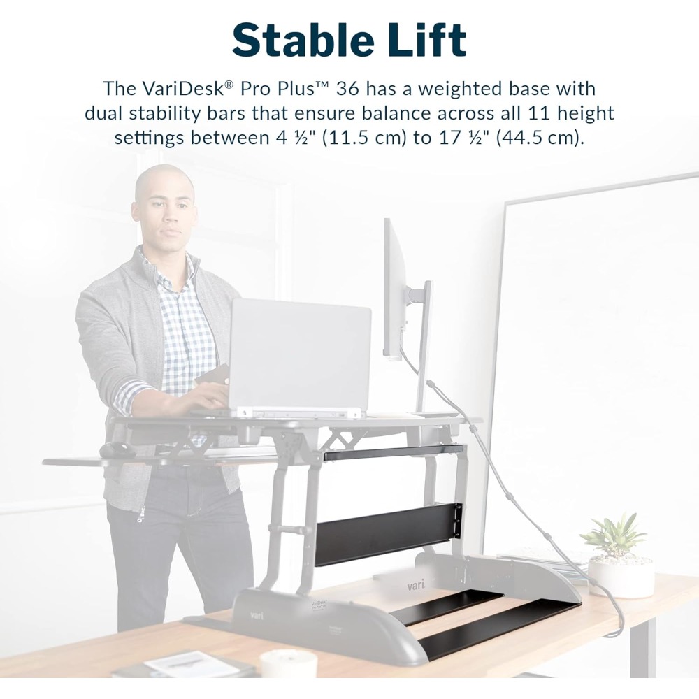 Desk Pro Plus 36, Dual Monitor - Desk Setup Dual Monitor recension och pris
