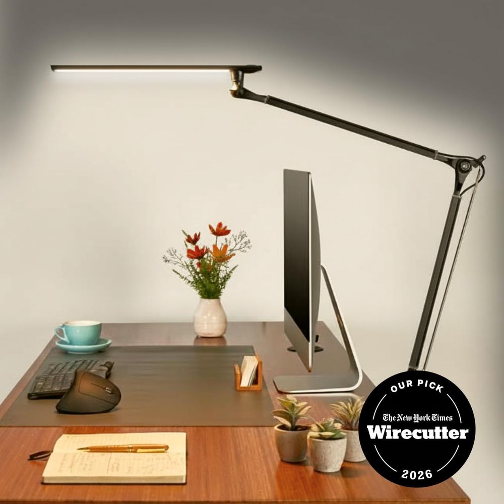 Adjustable 3-Color LED Desk La - Desk Setup Office recension och pris