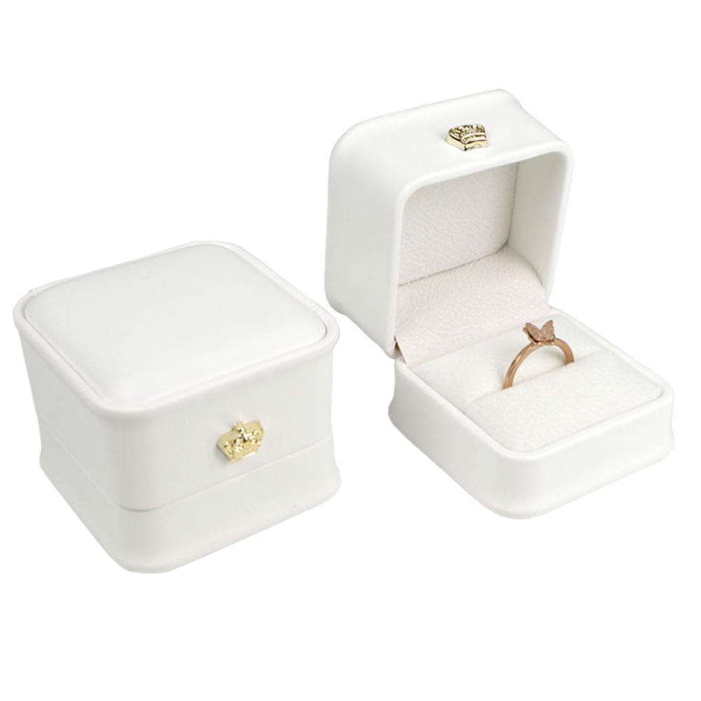Engagement Wedding Ring Box Sq - Ring Binder Box recension och pris