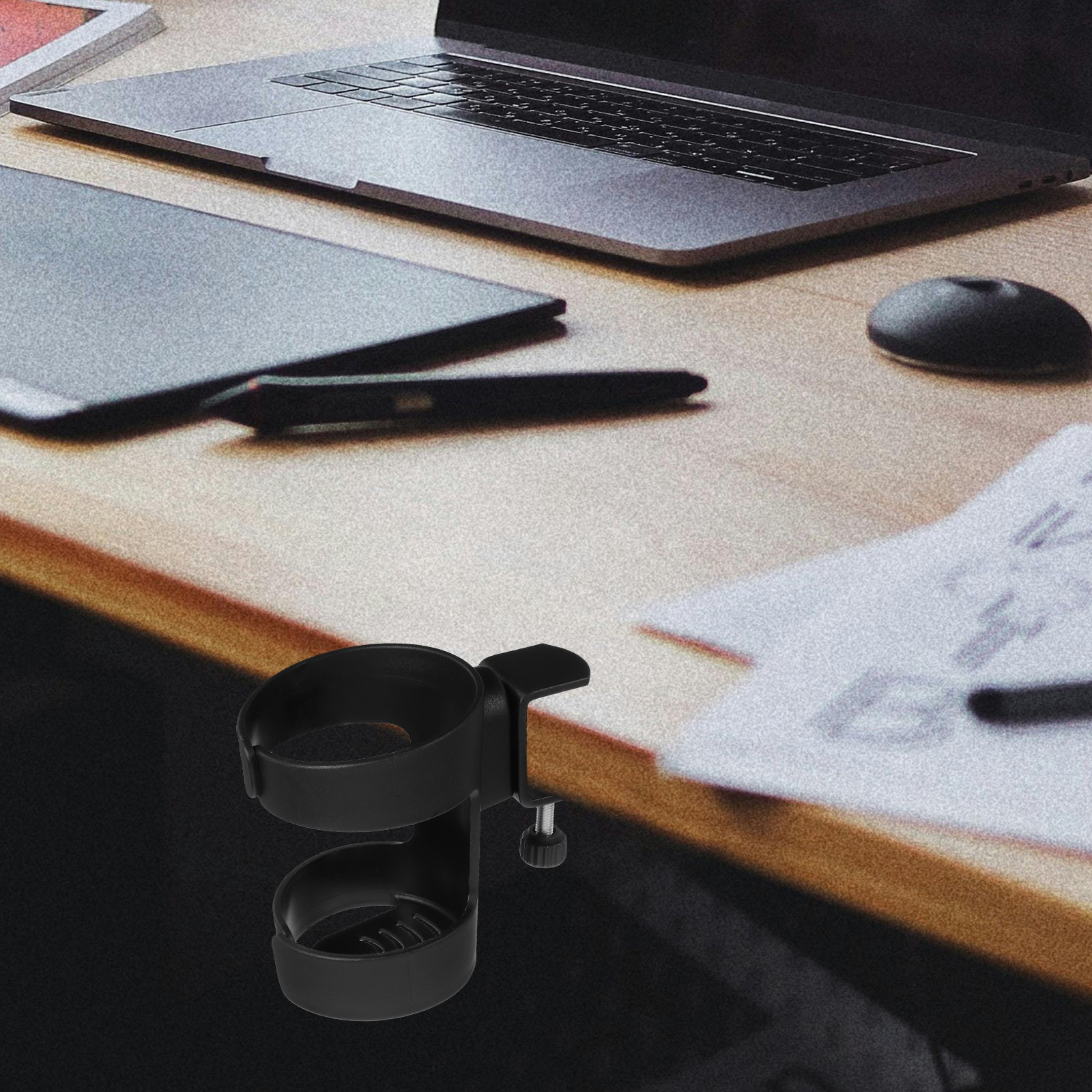 Desk Cup Holder Clamp Adjustab - Desk Setup Office recension och pris