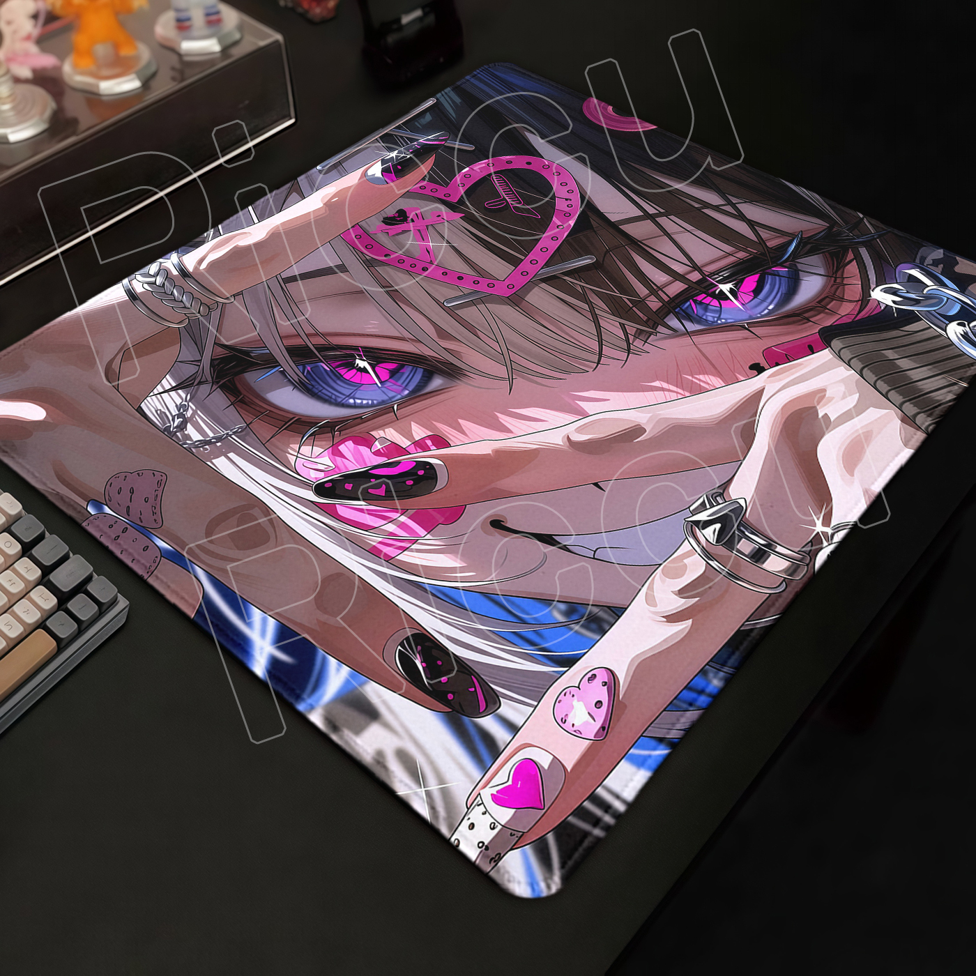 Cute Anime Girl Mouse Pad E-Sp - Desk Setup Anime recension och pris