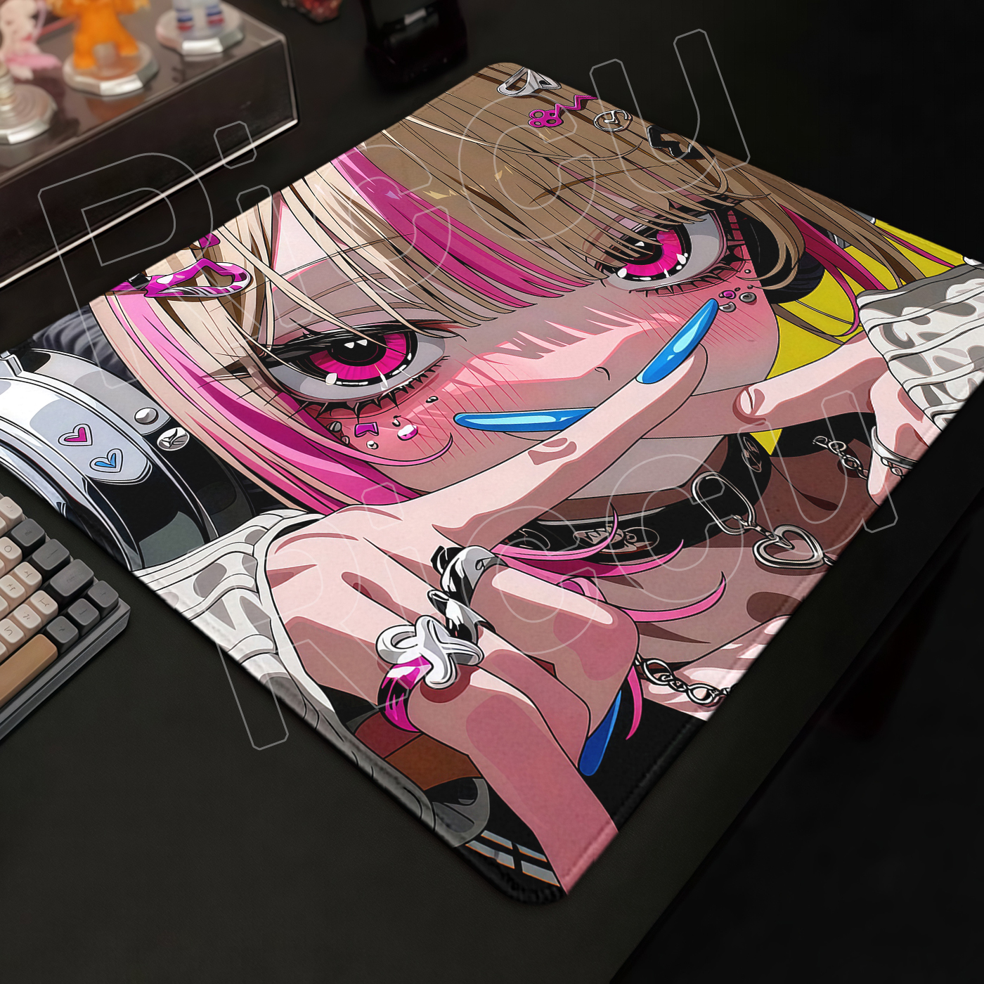 Cute Anime Girl Mouse Pad E-Sp - Desk Setup Anime recension och pris