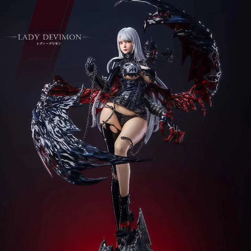 Lady Devimon Digimon Anime 48c - Desk Setup Anime recension och pris