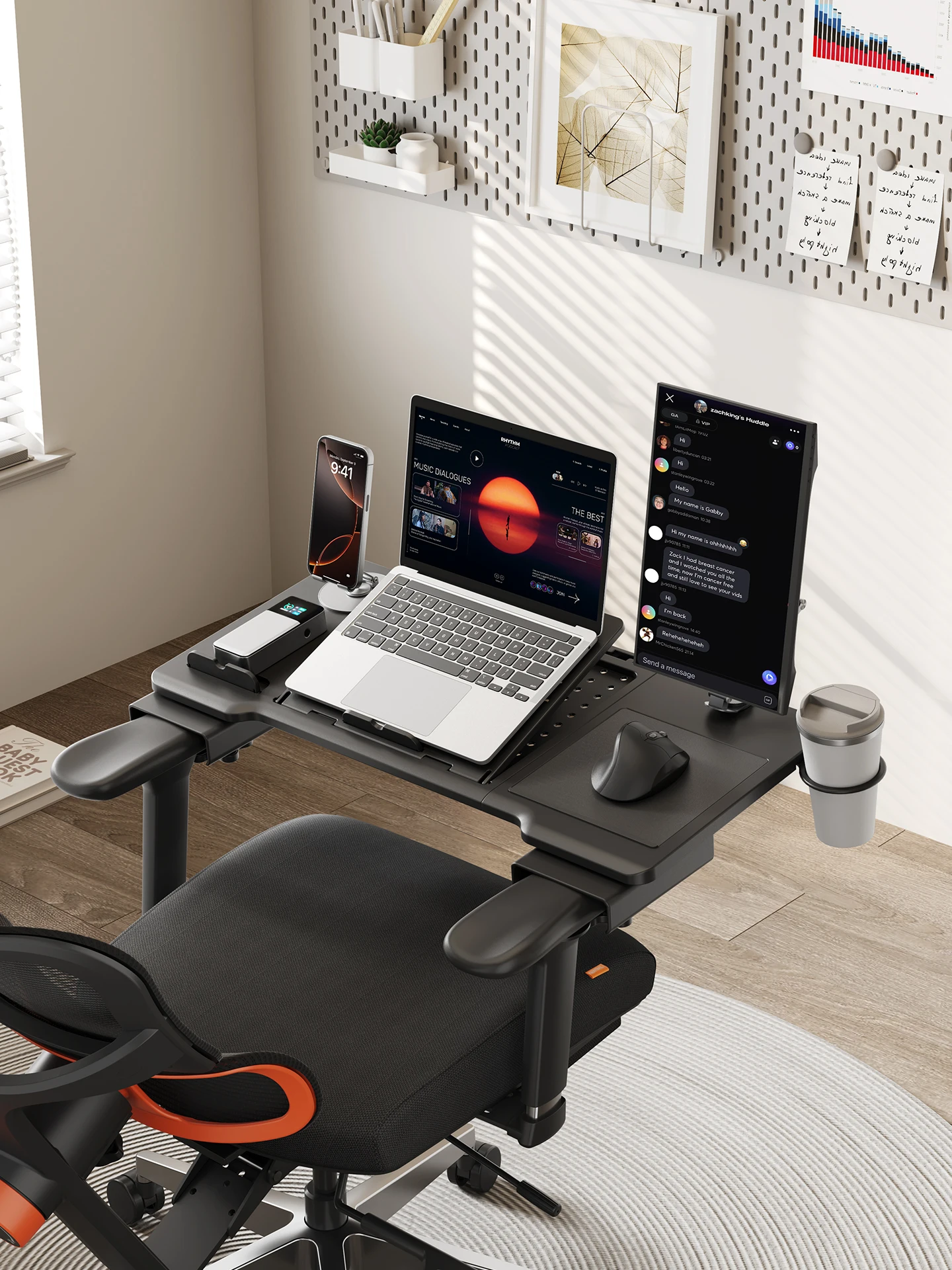 Ergonomic Chair Armrest Desk A - Desk Setup Office recension och pris