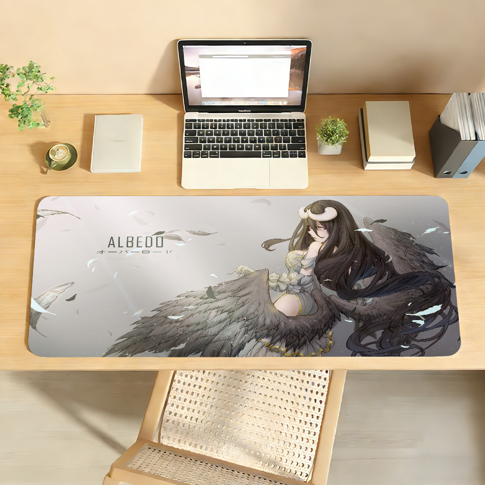 Anime O-OverlordS Albedo Mouse - Desk Setup Anime recension och pris