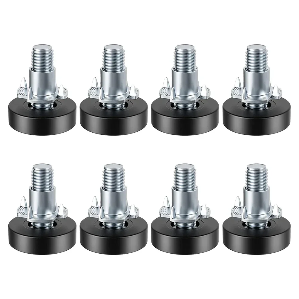 8PCS Adjustable Furniture Leve - Desk Setup Office recension och pris