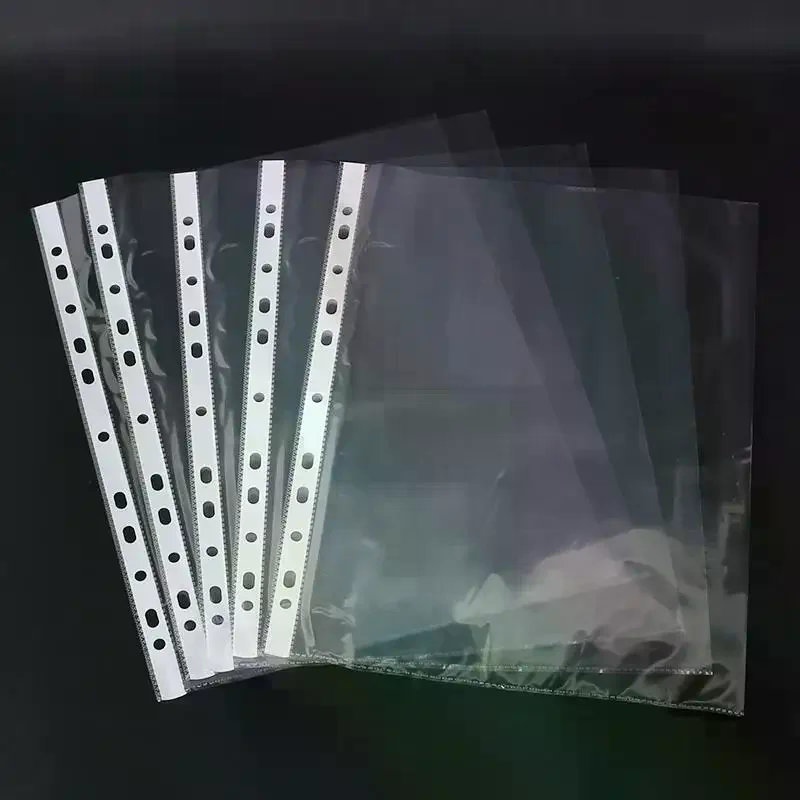 100pcs Clear A4 Plastic File F - Ring Binder Box recension och pris
