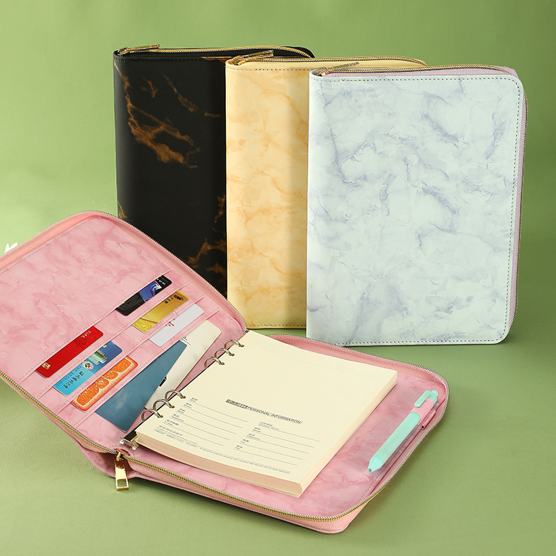 New A5 A6 Glossy Binder 6 Ring - Ring Binder Box recension och pris